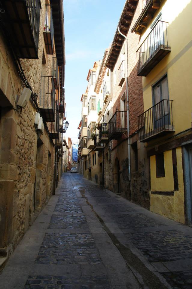 La Soria Medieval, la calle Zapatería que termina siendo la calle Real.